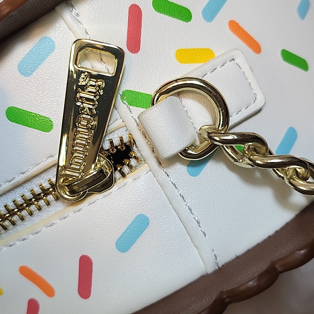 Loungefly Disney Mickey Mouse Ice Cream Sandwich Crossbody Bag - Picture 9 of 16